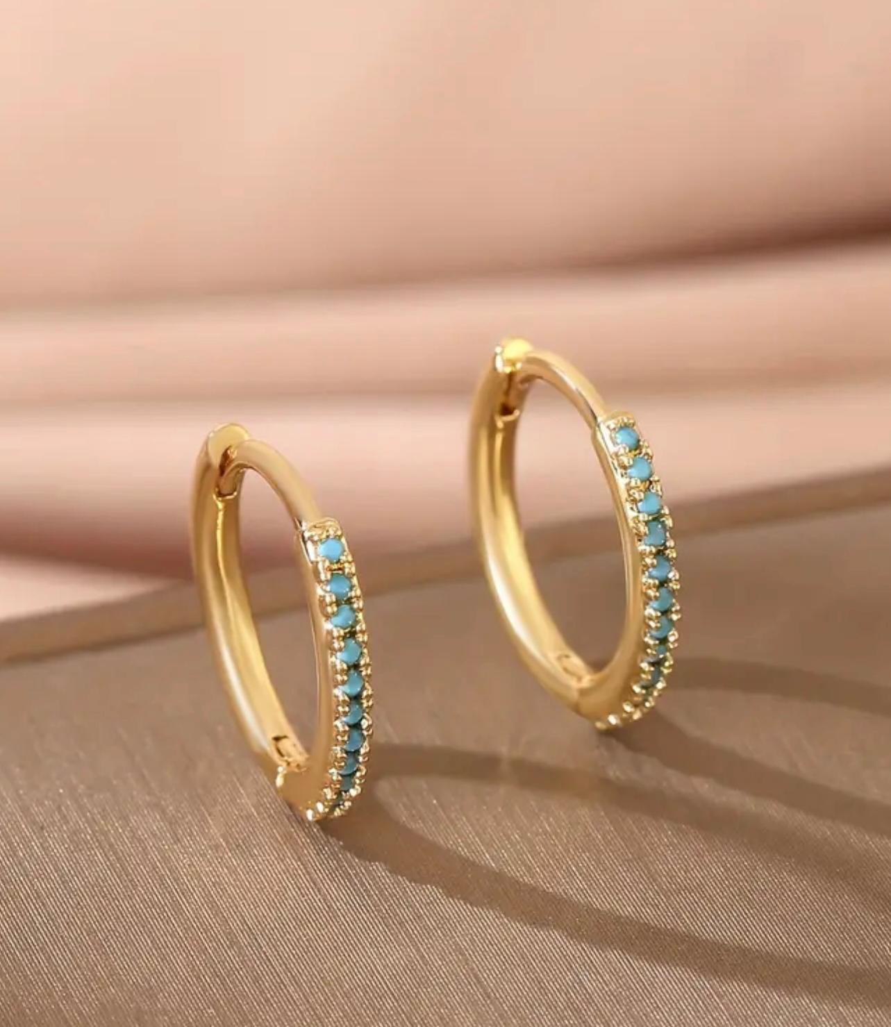 PENDIENTES BRILLO DE MAR